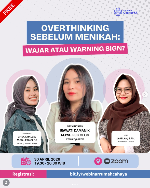 Overthinking Sebelum Menikah: Wajar atau Warning Sign?